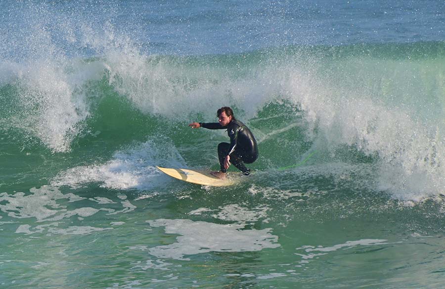 12 Foot Surf Today at Steamer Lane - carbonboy